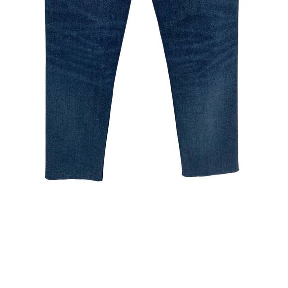 RE/DONE 70s Stove Pipe Jeans Worn True Indigo Blue Denim Size 26 - Picture 10 of 15
